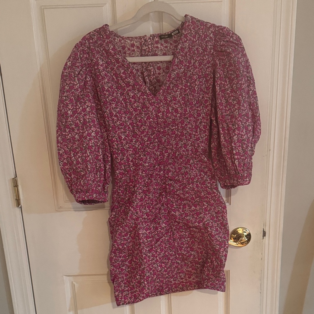 Maje Purple Floral Mini Dress - never worn it’s to small for me. It’s beautiful.